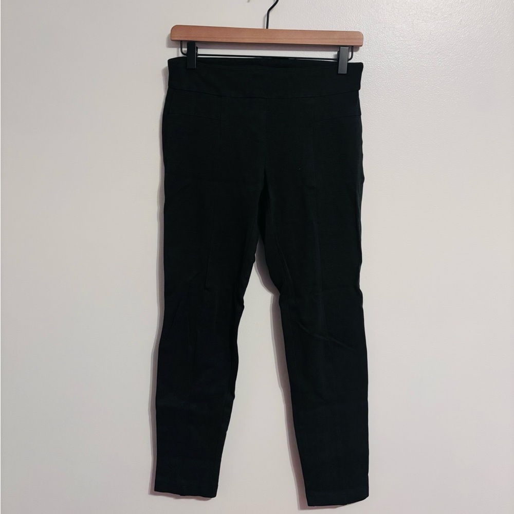 Hilary Radley black stretchy legging dress pants size 4, mild wear